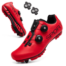 Sapatilha de Ciclismo Sport MTB Speed Unissex com Trava e Fecho Dial