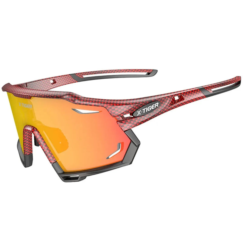 Óculos de Ciclismo 5 Lentes Fotocromático X-Tiger Modelo Phoenix (C03)