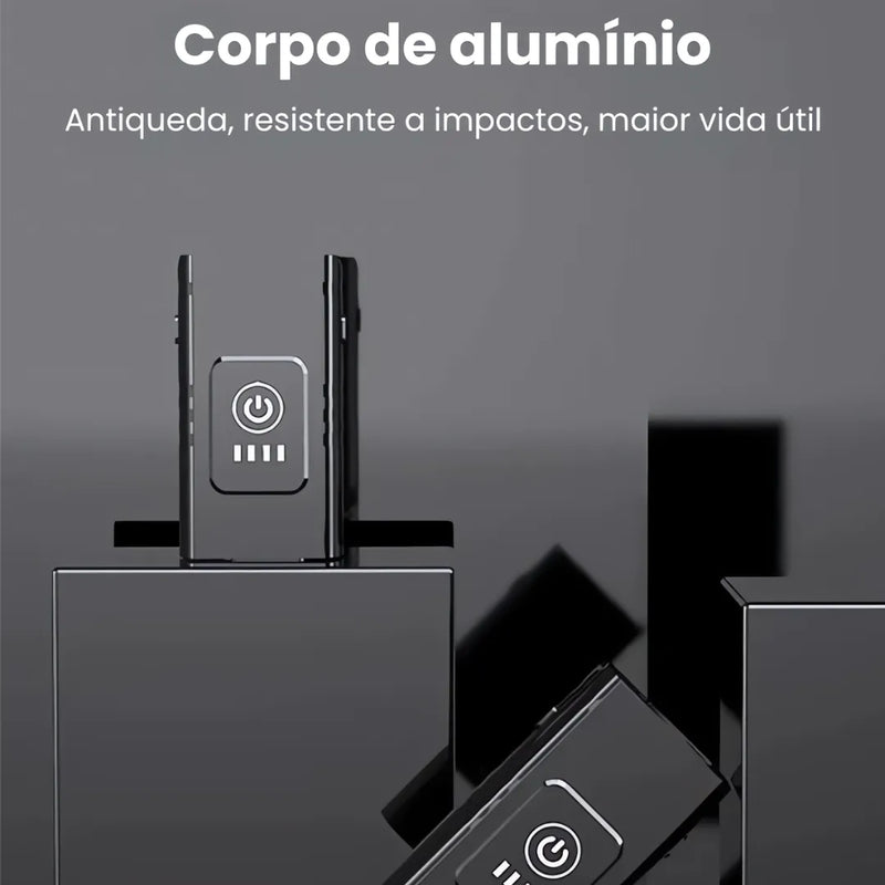 Farol de Bicicleta X-Tiger TurboLight 1200mAh com Power Bank