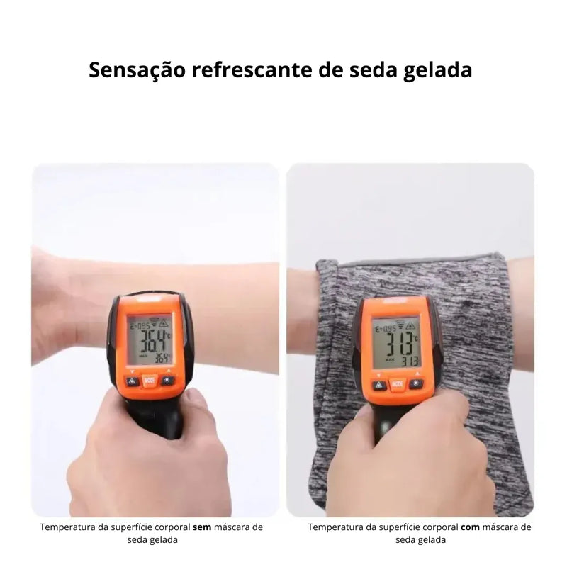 Balaclava Térmica X-Tiger com Proteção Solar Modelo Plume