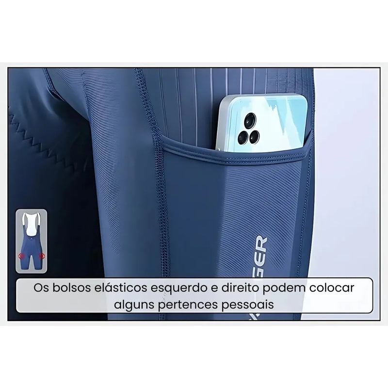 Bretelle Ciclismo Masculino X-Tiger Modelo Endurance™