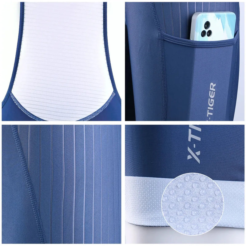 Bretelle Ciclismo Masculino X-Tiger Modelo Endurance™