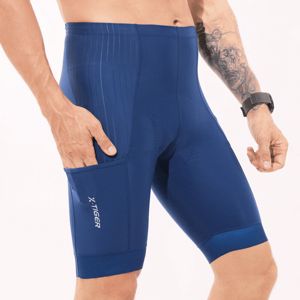 Bermuda Ciclismo Masculina com Almofada Respirável X-Tiger