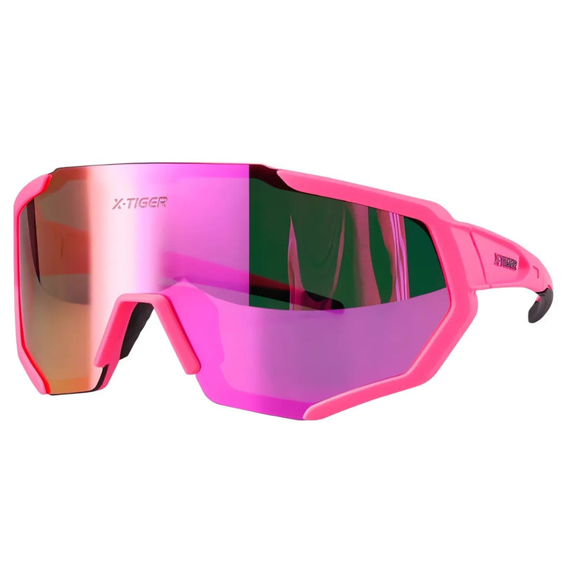 Óculos de Ciclismo 3 Lentes Fotocromático X-Tiger Modelo Vortex (C01)