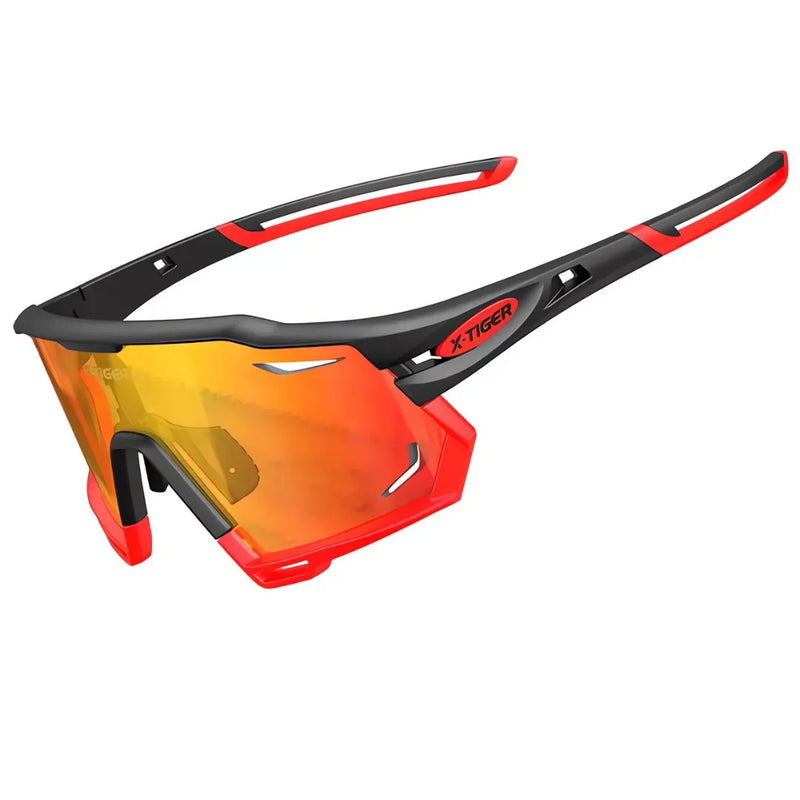 Óculos de Ciclismo 5 Lentes Fotocromático X-Tiger Modelo Phoenix (C02)