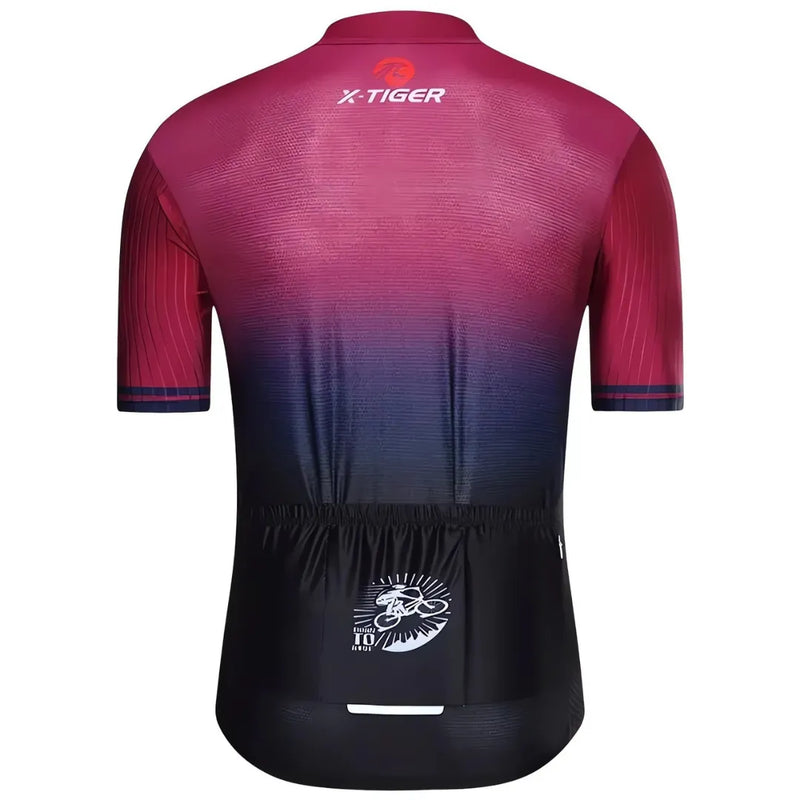Camisa de Ciclismo Masculina X-Tiger Modelo Elite