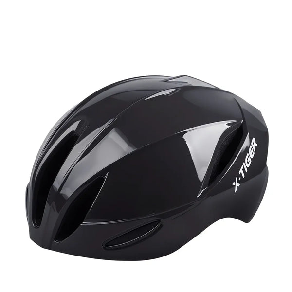 Capacete de Ciclismo X-Tiger Preto Modelo Raptor