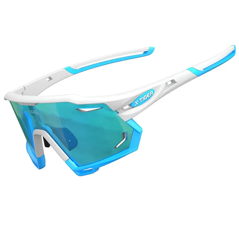 Óculos de Ciclismo 5 Lentes Fotocromático X-Tiger Modelo Phoenix (C01)