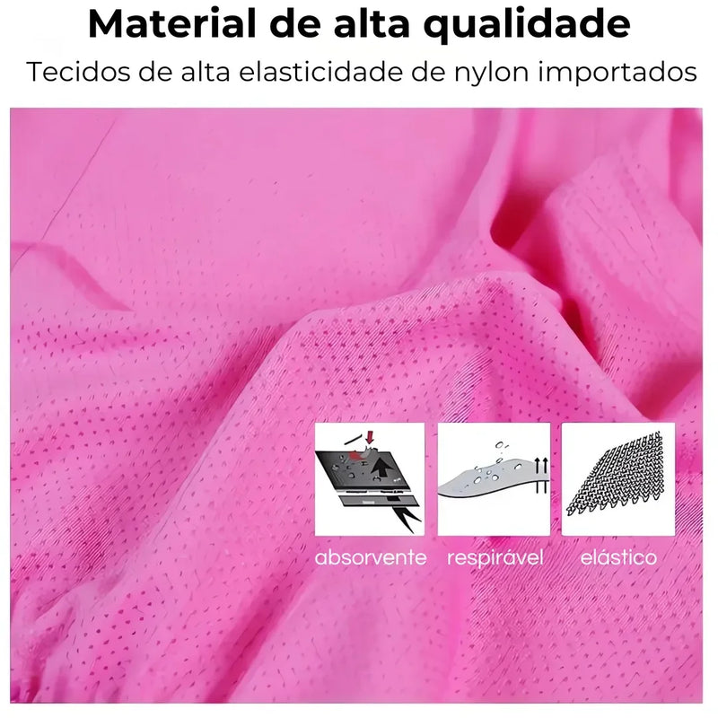 Shorts Ciclismo Feminino X-Tiger com Forro Respirável Modelo Inspire