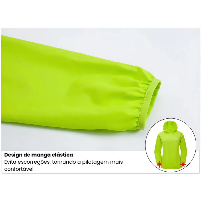 Jaqueta Masculina Corta Vento X-Tiger Modelo WindPro Rosa