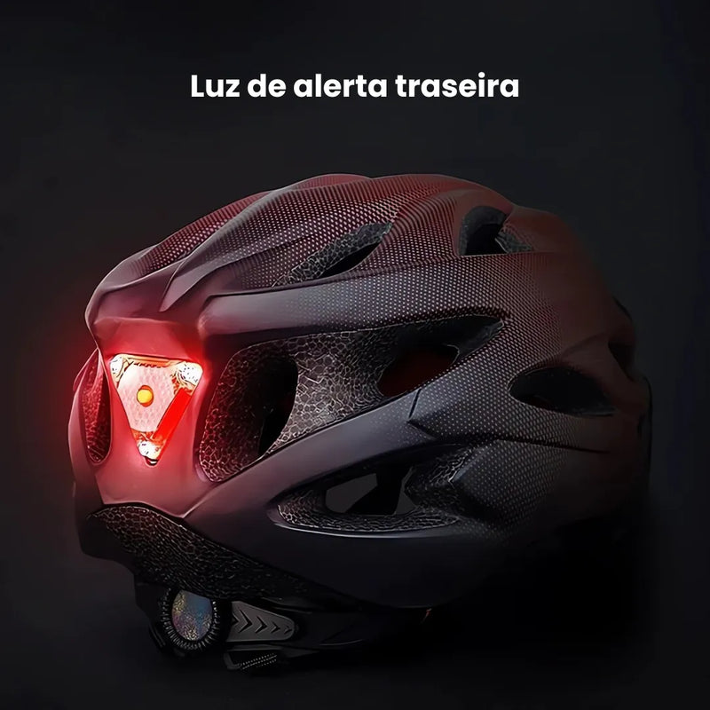 Capacete de Ciclismo X-Tiger Preto Modelo Sentry