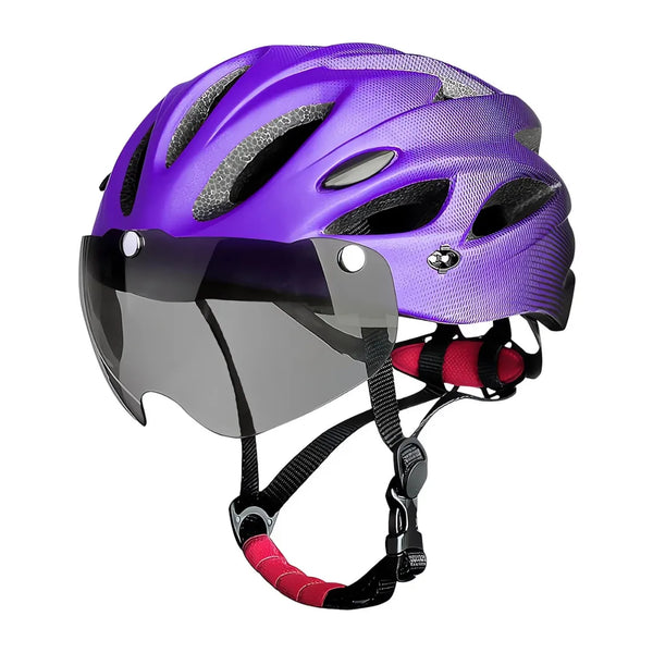Capacete de Ciclismo X-Tiger Roxo Modelo Sentry