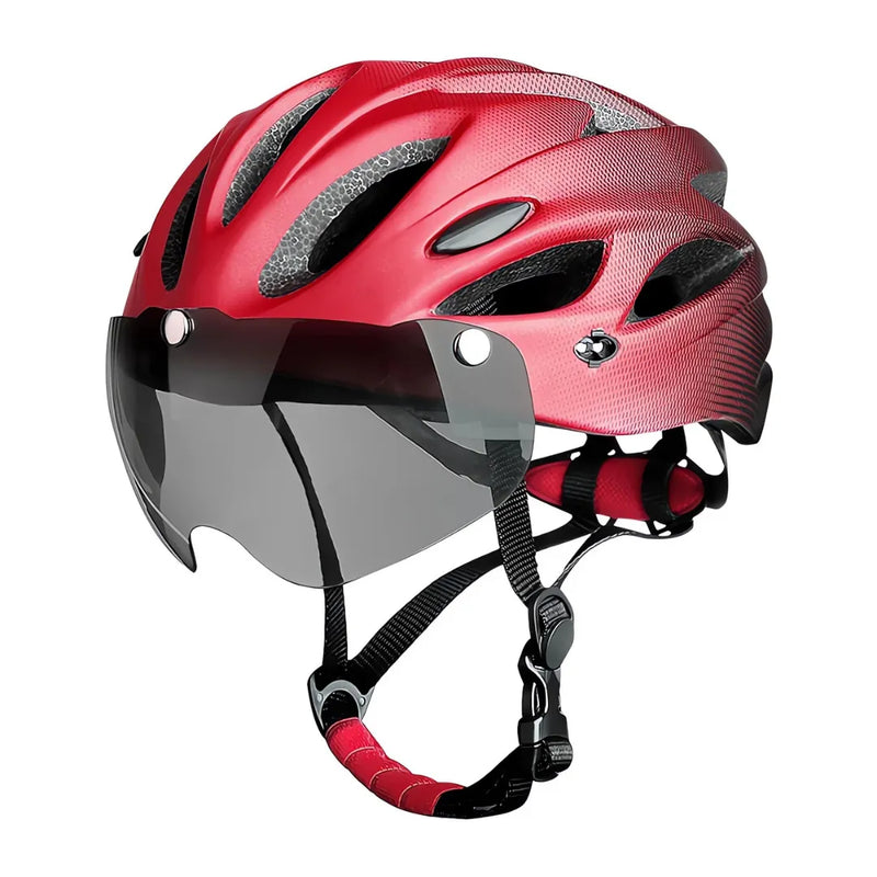 Capacete de Ciclismo X-Tiger Vermelho Modelo Sentry