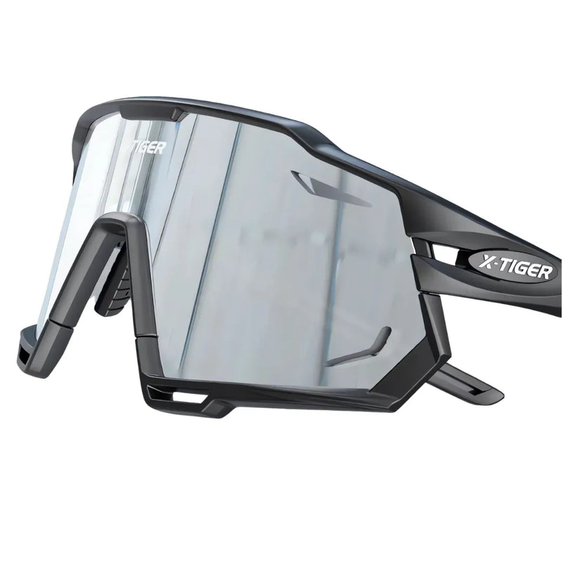 Óculos de Ciclismo 5 Lentes Fotocromático X-Tiger Modelo Phoenix (C03)