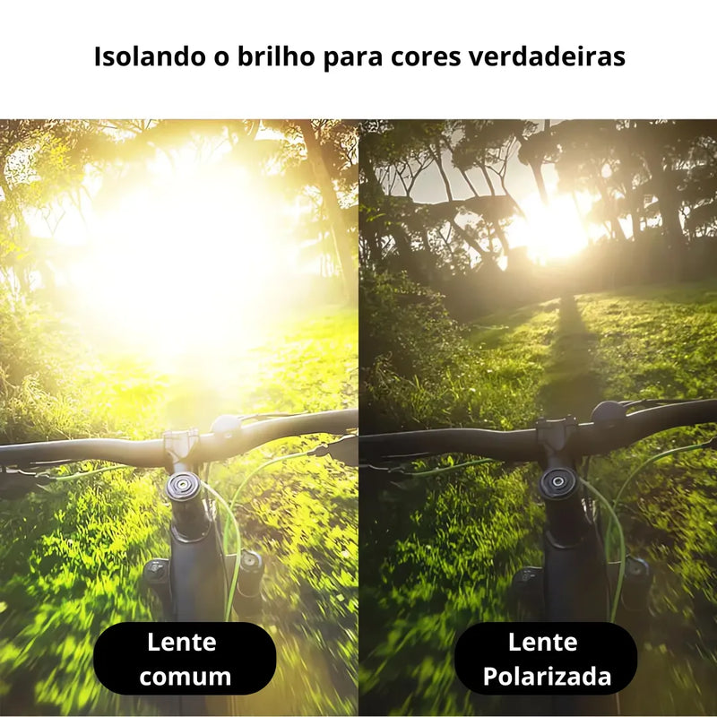 Óculos de Ciclismo 5 Lentes Fotocromático X-Tiger Modelo Phoenix (C03)