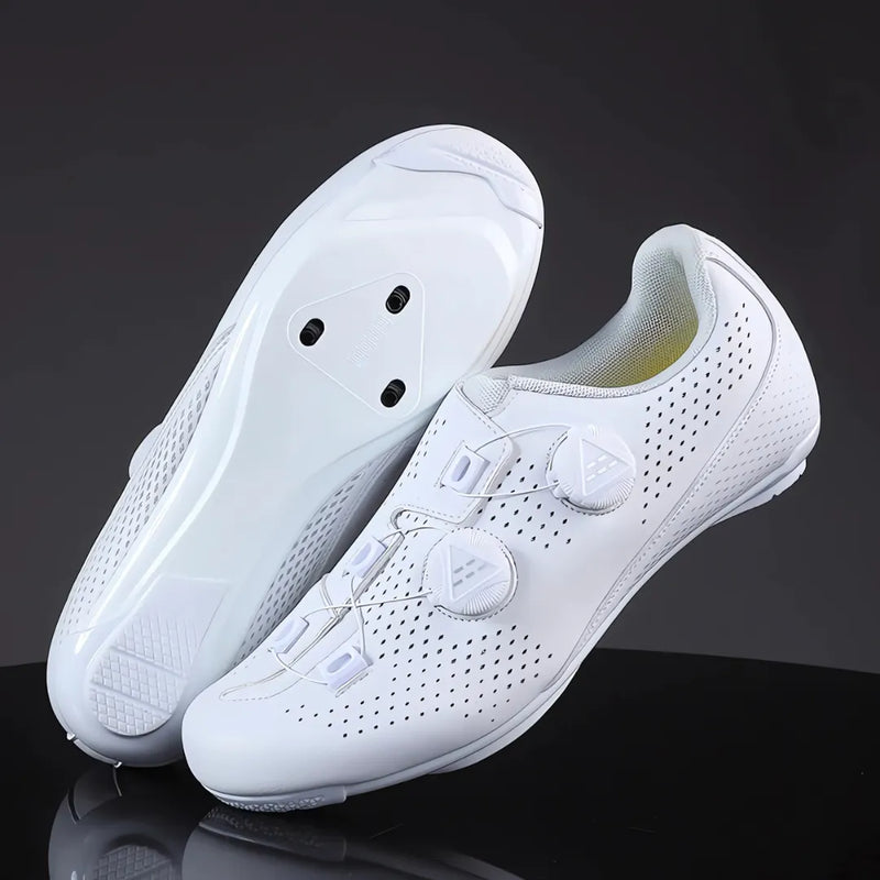 Sapatilha de Ciclismo AeroWhite Speed Road e MTB