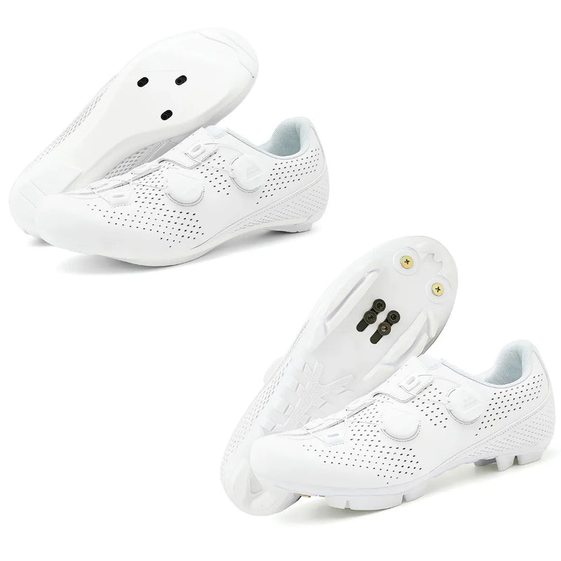 Sapatilha de Ciclismo AeroWhite Speed Road e MTB
