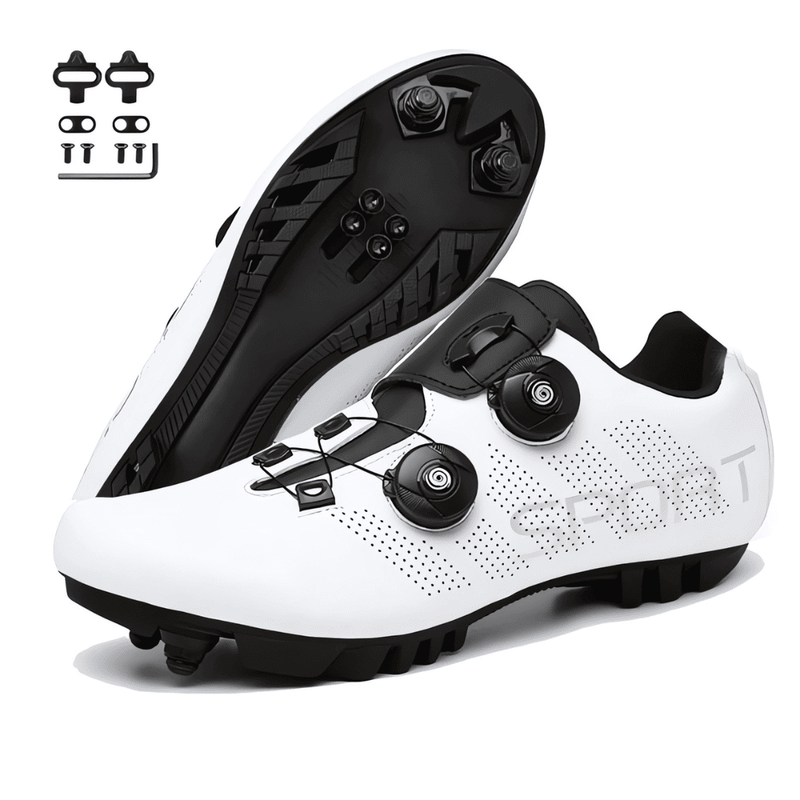 Sapatilha de Ciclismo Sport MTB Speed Unissex com Trava e Fecho Dial