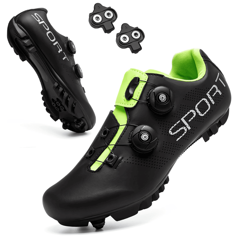 Sapatilha de Ciclismo Sport MTB Speed Unissex com Trava e Fecho Dial