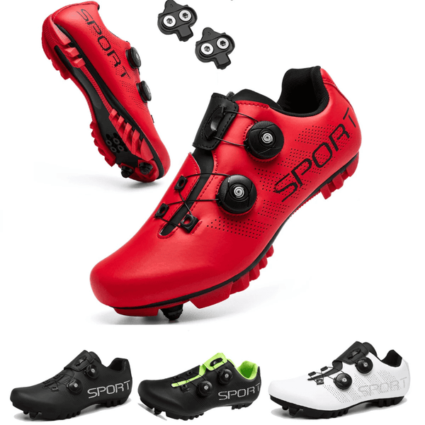 Sapatilha de Ciclismo Sport MTB Speed Unissex com Trava e Fecho Dial
