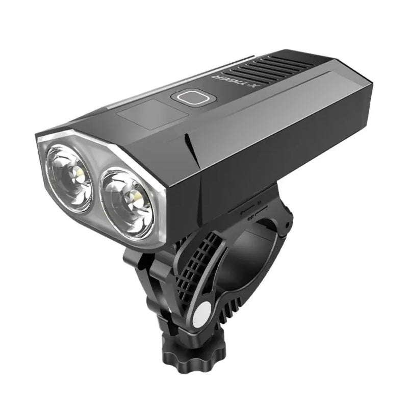 Farol de Bicicleta X-Tiger TurboLight 5200mAh com Power Bank