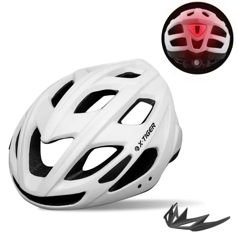 Capacete de Ciclismo X-Tiger Branco Modelo Titan™