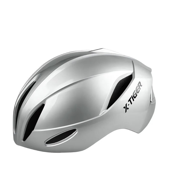 Capacete de Ciclismo X-Tiger Cinza Modelo Raptor